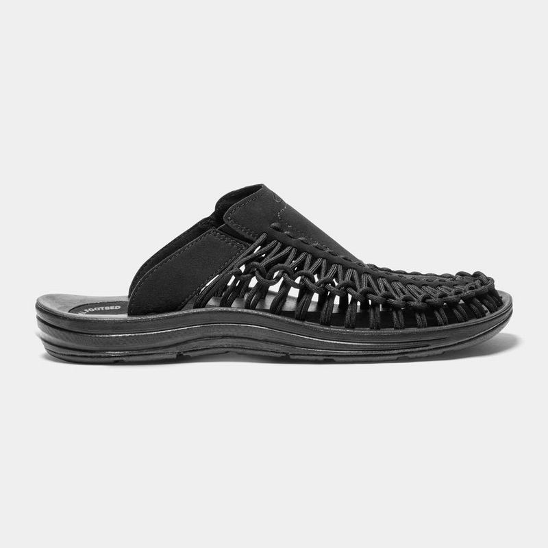 Sandalias Keen Hombre Colombia - Keen Uneek Negras (QWFZT0587)